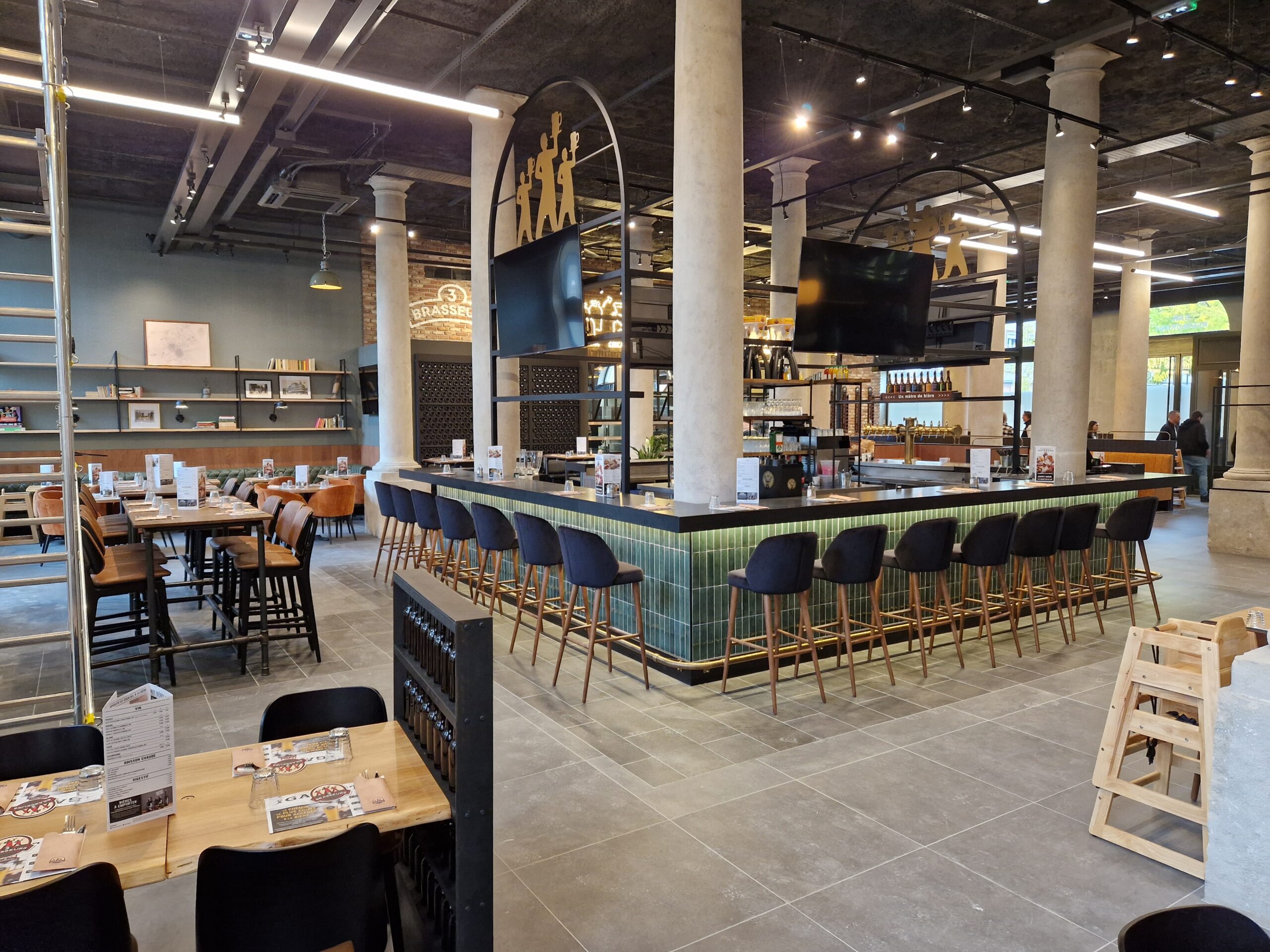 Cobalt grande cuisine - inox sur mesure